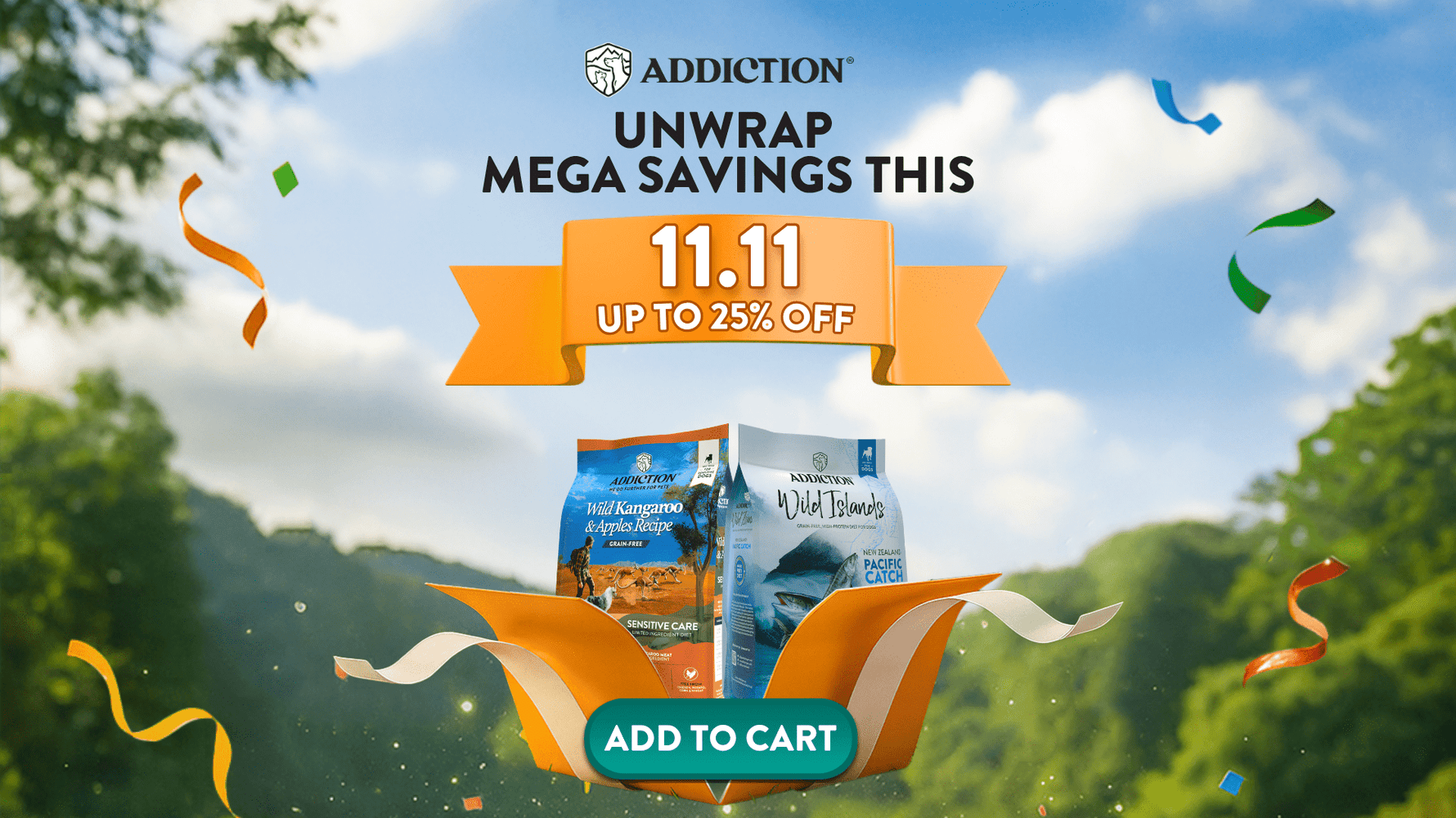 Unlock Exclusive 11.11 Deals on Addiction Pet Foods! - Addiction Singapore