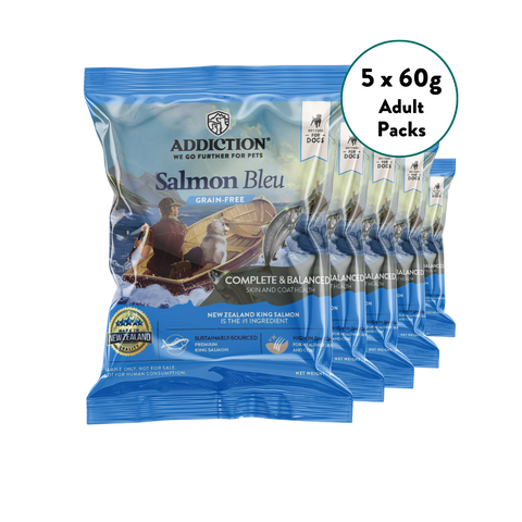[Dog Trial Pack Bundle] Salmon Bleu Dry Food 60g
