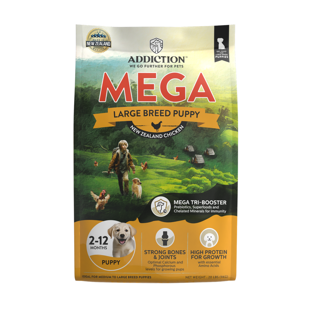 Addiction Mega Chicken – Large Breed Puppy 9 kg