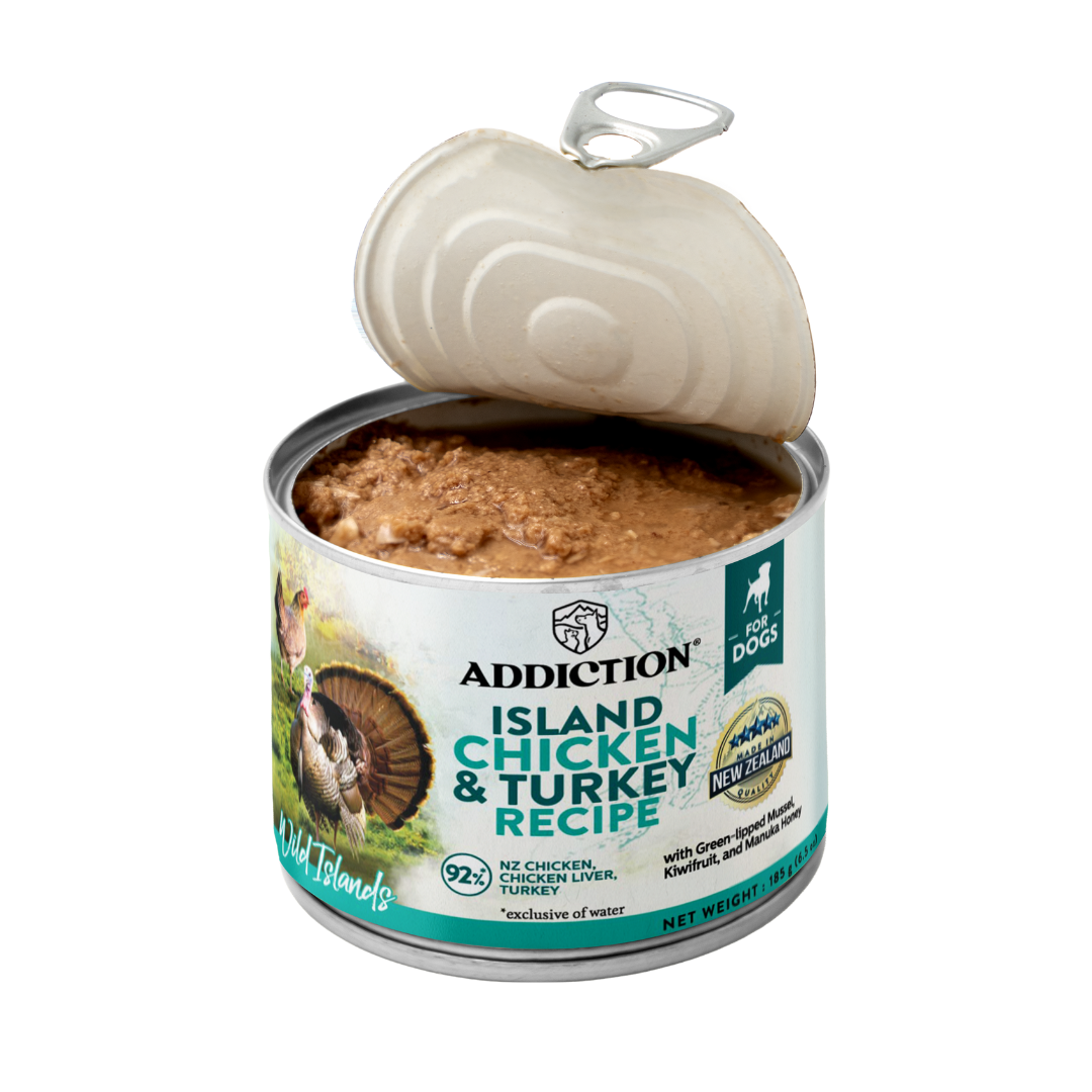 Wild Islands Chicken & Turkey Wet Can Dog Food 185g