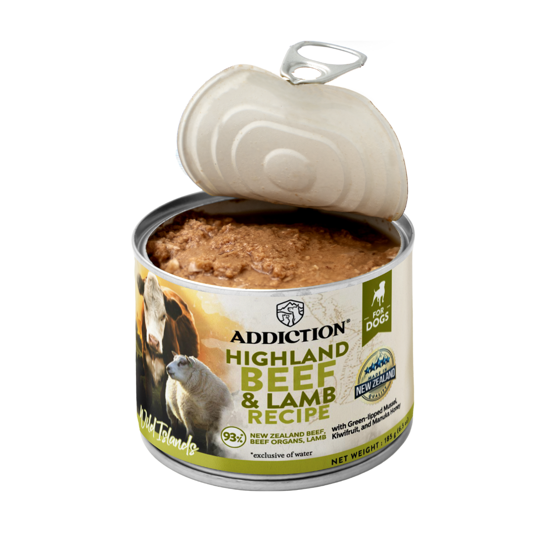 Wild Islands Highland Beef & Lamb Wet Can Dog Food 185g