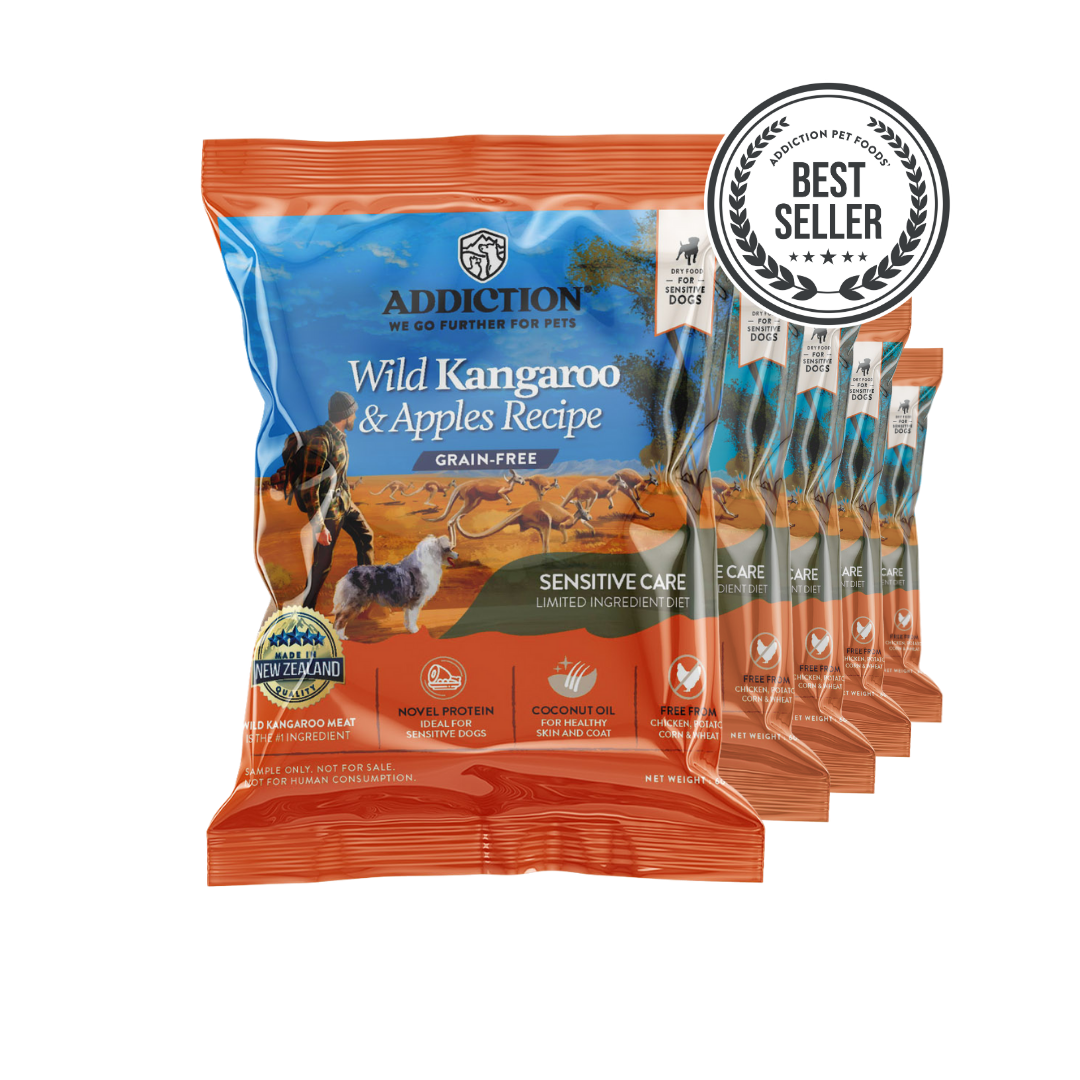 [Dog Trial Pack Bundle] Wild Kangaroo & Apples Dry Food 60g