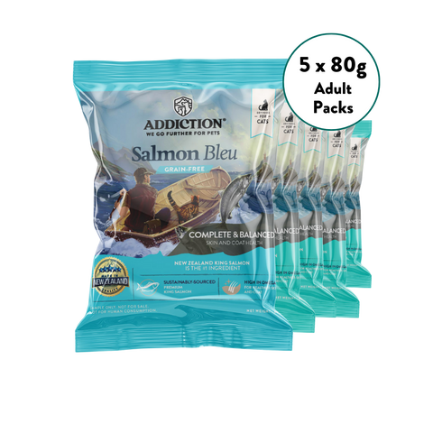 [Cat Trial Pack Bundle] Salmon Bleu Dry Food 60g