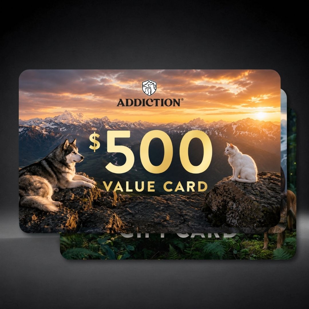 Addiction Value Card for Dog & Cat Products