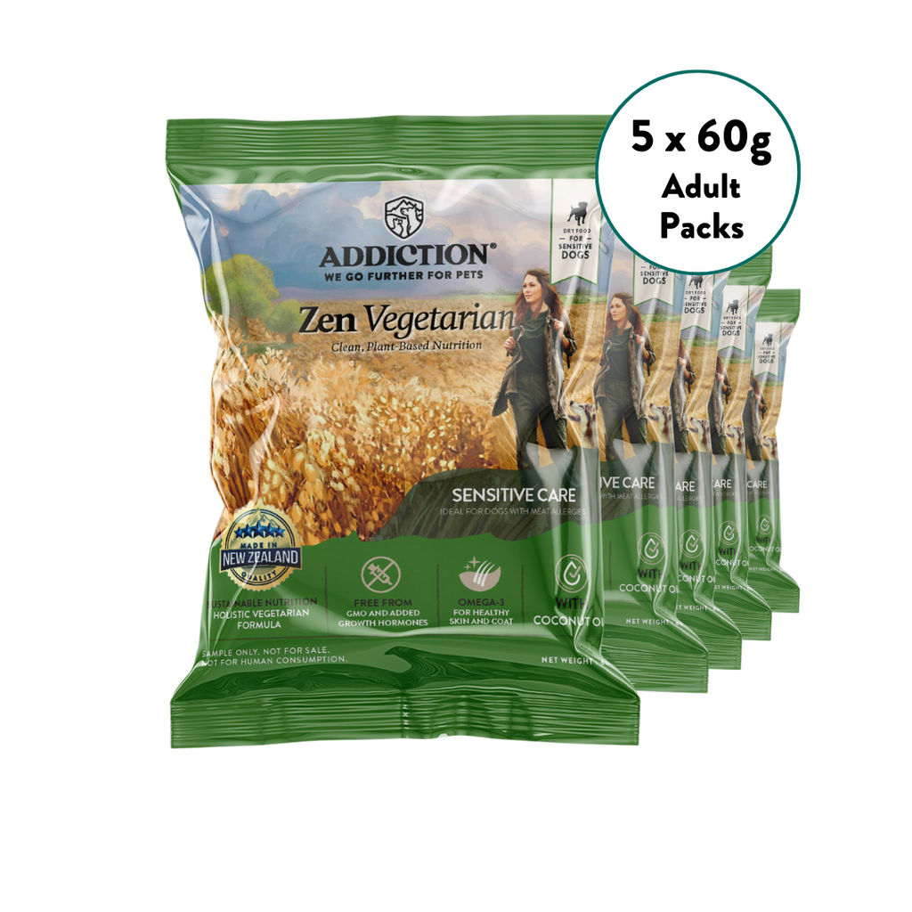 [Dog Trial Pack Bundle] Zen Vegetarian Dry Dog 60g