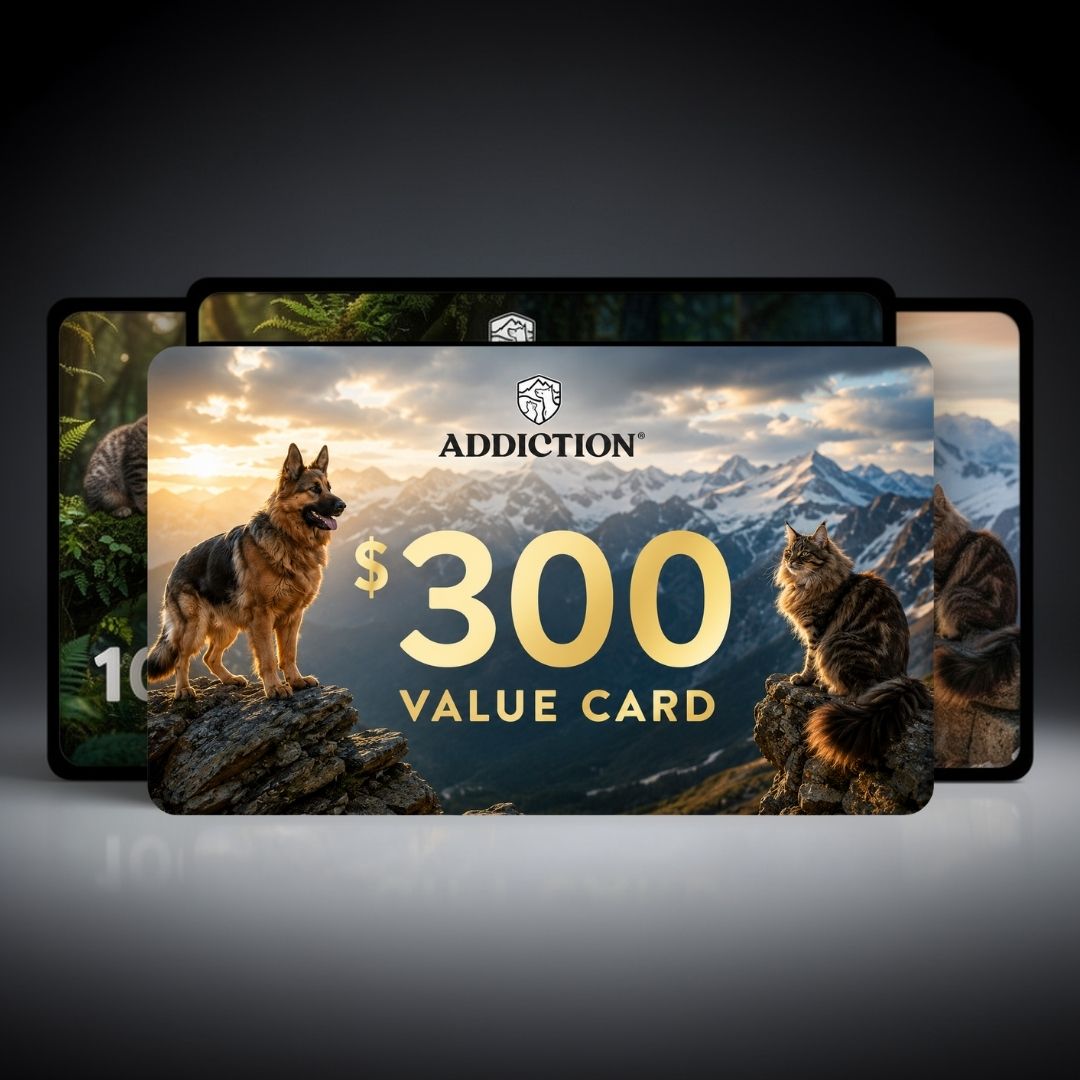 Addiction Value Card for Dog & Cat Products