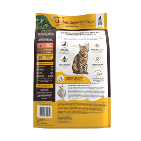 Chicken Supreme Senior Cat Dry Food