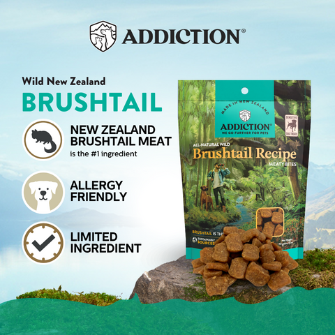 Brushtail Meaty Bites - Hypoallergenic Dog Treats