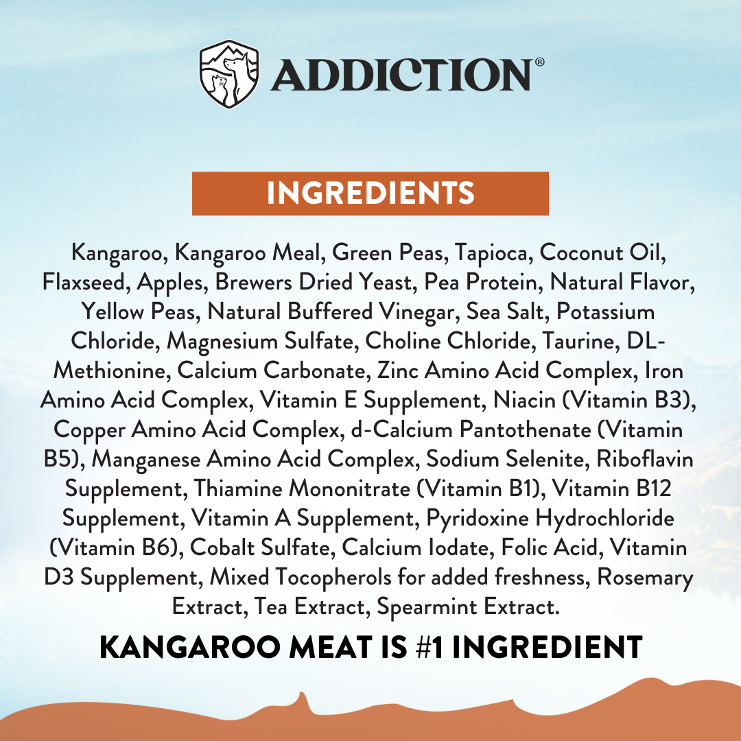 Wild Kangaroo Dry & Treats Starter Bundle - 1.8kg Dry, 910g Topper & 113g Treat