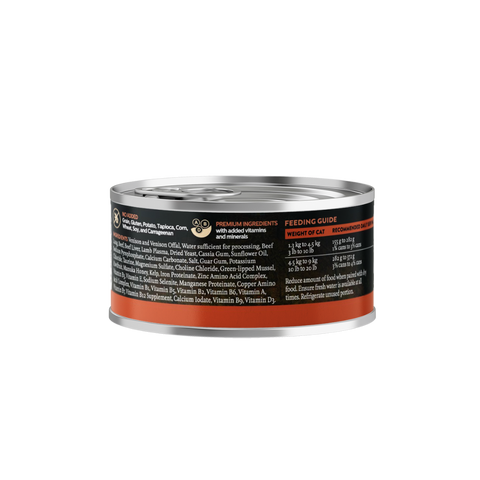 Wild Islands Forest Venison and Beef Wet Cat Food 85g