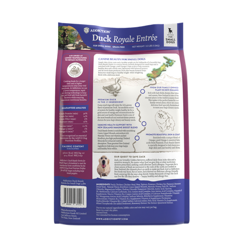 Duck Royale Entrée (for Small Dogs) 1.5kg