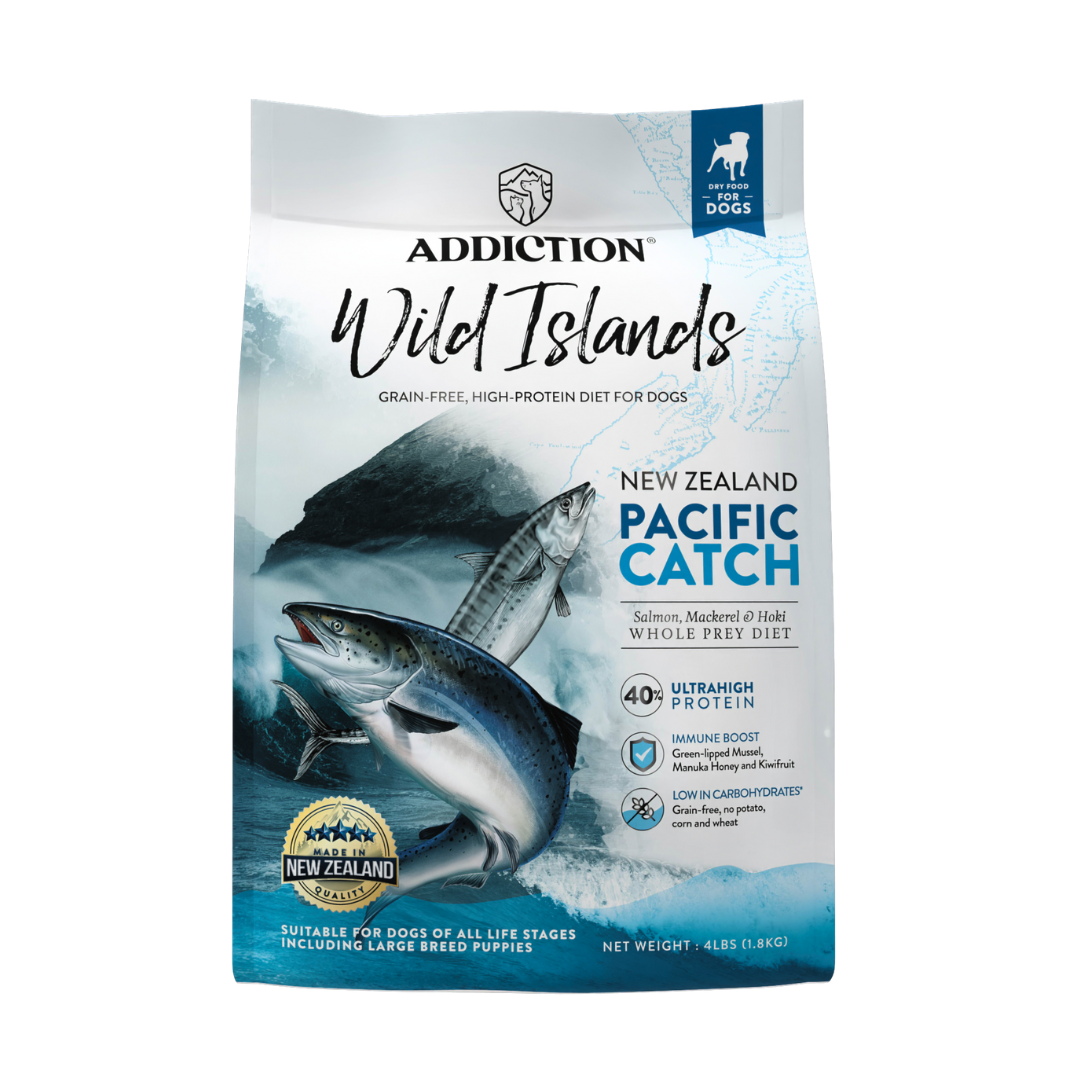 Wild Islands Pacific Catch NZ King Salmon Dry Dog Food 1.8kg, 9kg