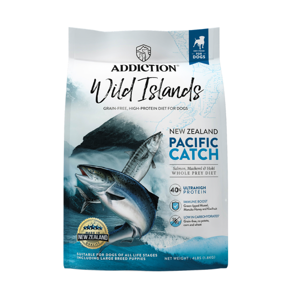 Wild Islands Pacific Catch NZ King Salmon Dry Dog Food 1.8kg, 9kg