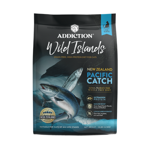 Wild Islands Pacific Catch NZ King Salmon Dry Cat Food - Info.