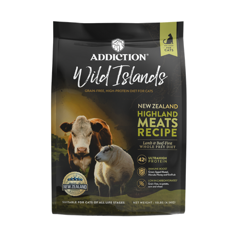 Wild Islands Highland Meats Beef & Lamb Dry Cat Food 1.8kg, 4.5kg