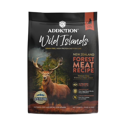 Wild Islands Forest Meat Premium Venison Dry Cat Food 1.8kg, 4.5kg