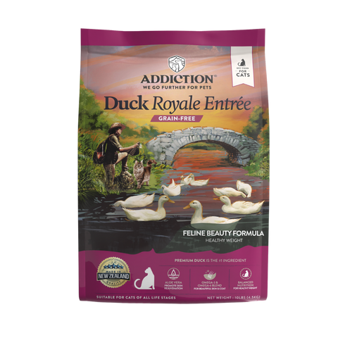 Duck Royale Dry Cat Food 1.8kg, 4.5kg