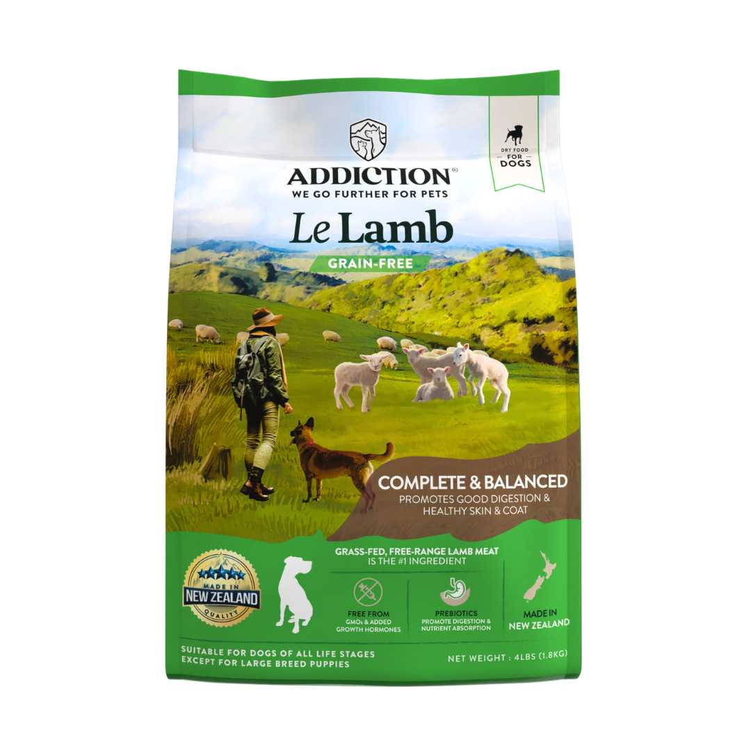 Le Lamb Dry Dog Food 1.8kg, 9kg