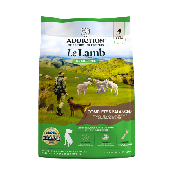 Le Lamb Dry Dog Food 1.8kg, 9kg