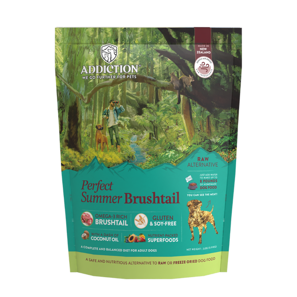 Perfect Summer Brushtail Air-Dried Dog Food 910g