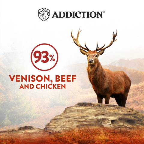 [M]Addiction Wild Islands Forest Meat Venison & Beef High-Meat, Organ Meat Canned Cat Food 185 gm