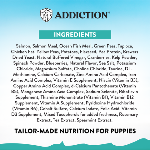 Salmon Bleu Puppy Dry & Treat Starter Bundle - 1.8kg Dry & 113g Treat