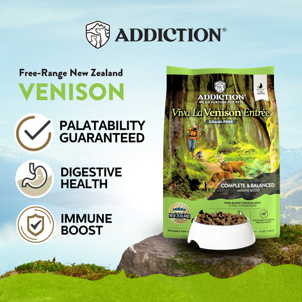 Viva La Venison Dry Cat Food 1.8kg