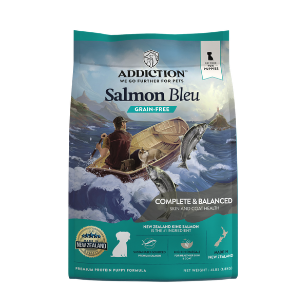 Salmon Bleu Puppy Dry Dog Food 1.8kg, 9kg