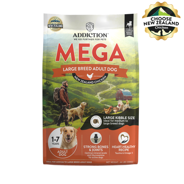 Addiction Mega Chicken – Large Breed Adult 20 kg