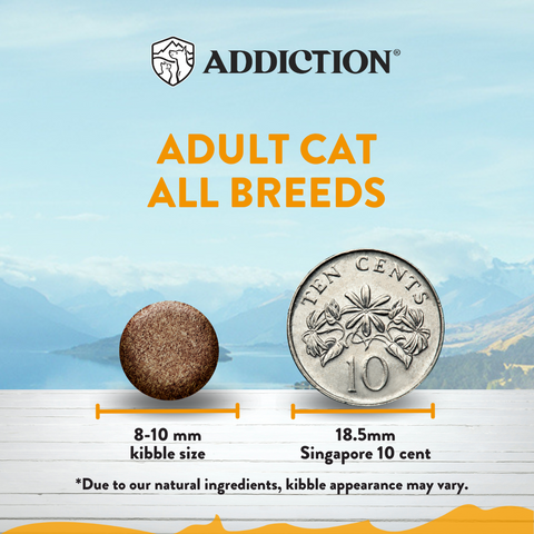 Addiction Chicken Supreme Adult Cat Dry Food 1.8kg, 4.5kg