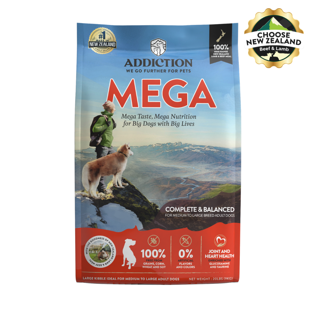Mega Lamb & Beef Adult Dry Dog Food 20kg