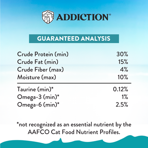 Addiction Salmon Bleu Dry Cat Food 1.8kg, 4.5kg