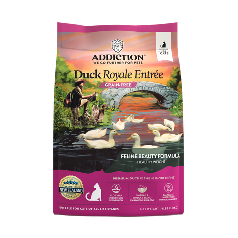 Duck Royale Dry Cat Food 1.8kg, 4.5kg