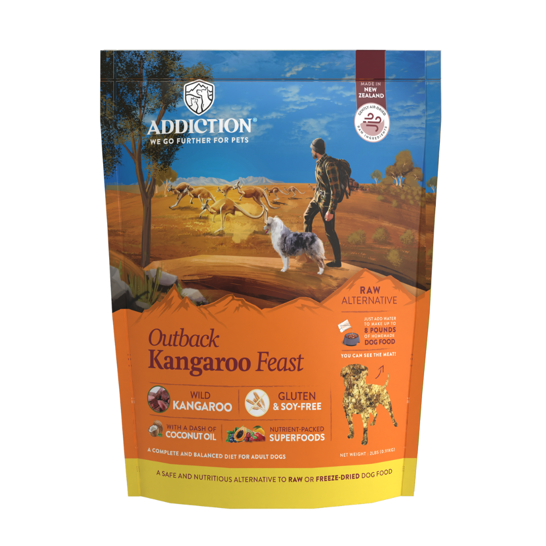 Outback Kangaroo Feast Air-Dried Dog Food 910g