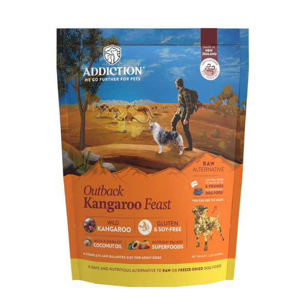 Outback Kangaroo Feast Air-Dried Dog Food 910g