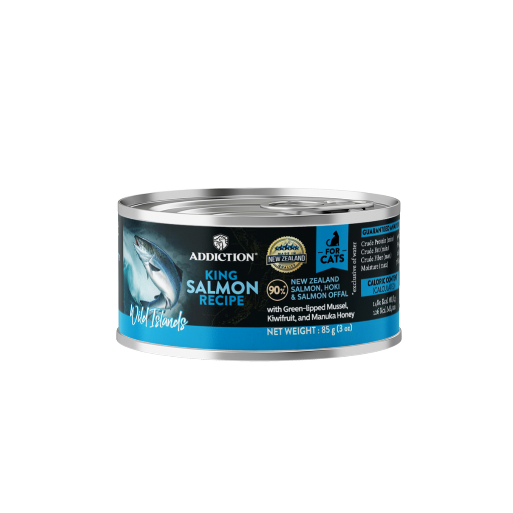 Wild Islands King Salmon Wet Cat Food 85g