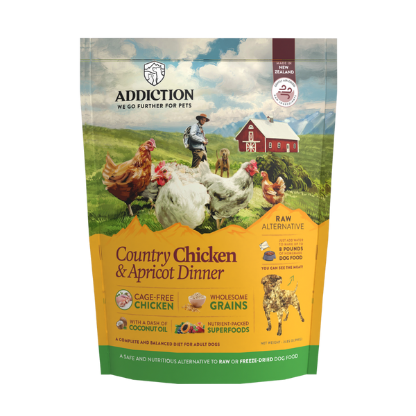 Country Chicken & Apricot Raw Alternative Dog Food
