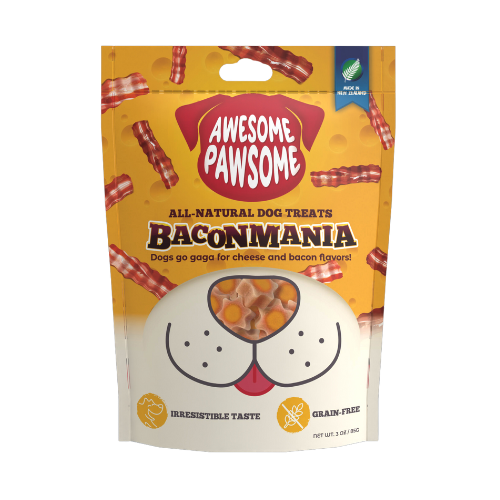 Awesome Pawsome All Natural Dog Treats Baconmania