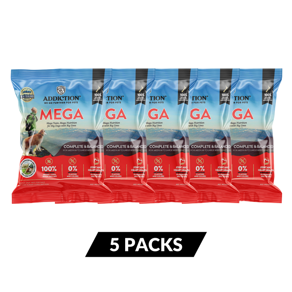 [Dog Trial Pack Bundle] Mega Grain-Free Dry Food 60g