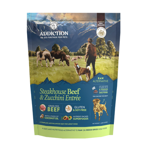 Steakhouse Beef & Zucchini Raw Alternative Dog Food