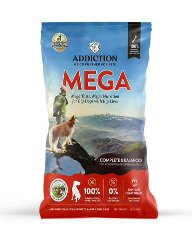 Addiction Mega Dry Dog Food 9 kg