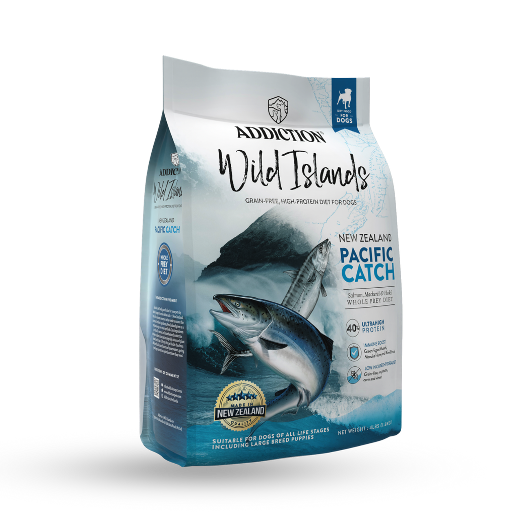 Wild Islands Pacific Catch Premium King Salmon, Mackerel & Hoki Dry Dog Food