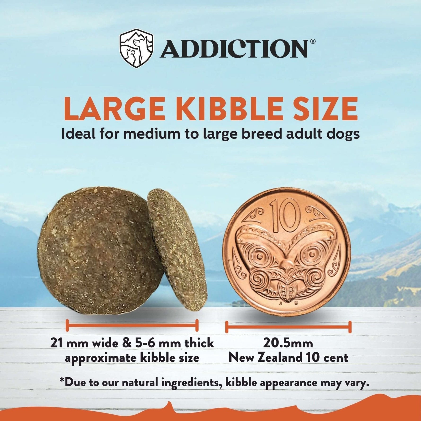 Addiction Mega Chicken – Large Breed Adult 20 kg - Addiction Singapore