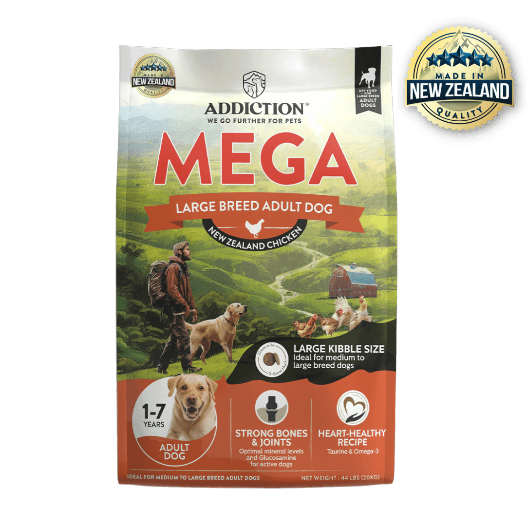 Addiction Mega Chicken – Large Breed Adult 20 kg - Addiction Singapore