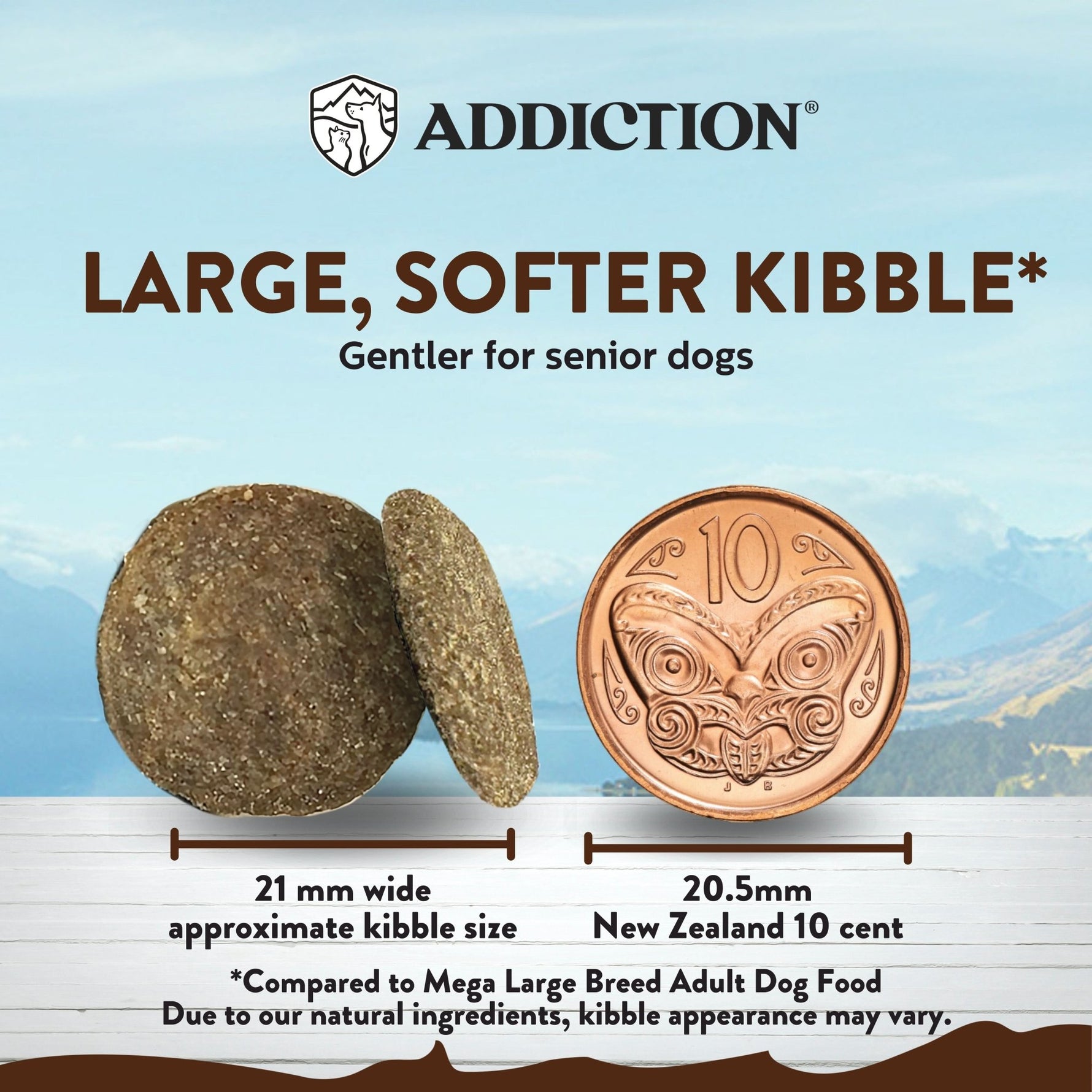 Addiction Mega Chicken – Large Breed Senior 15 kg - Addiction Singapore