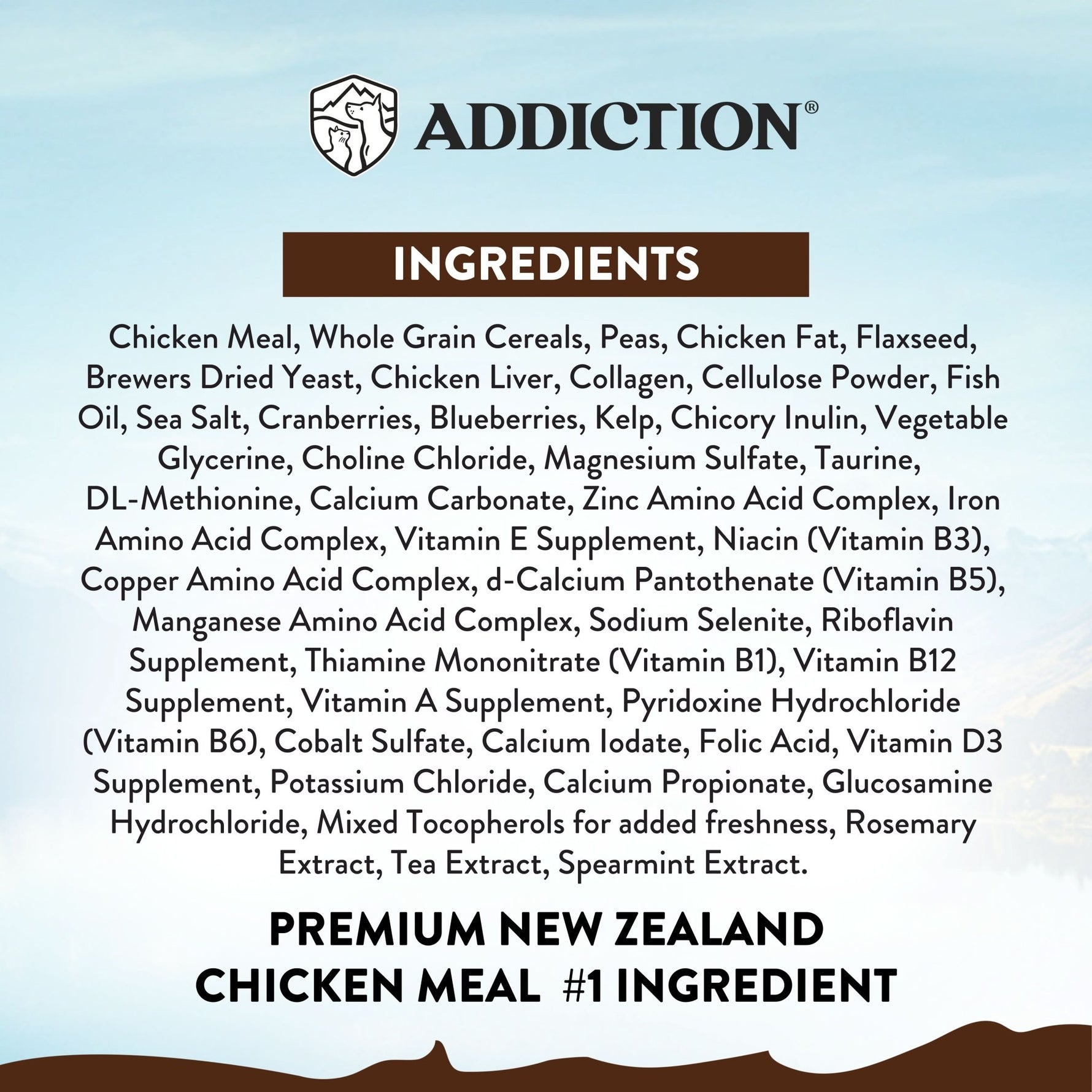 Addiction Mega Chicken – Large Breed Senior 15 kg - Addiction Singapore