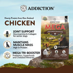 Addiction Mega Chicken – Large Breed Senior 15 kg - Addiction Singapore