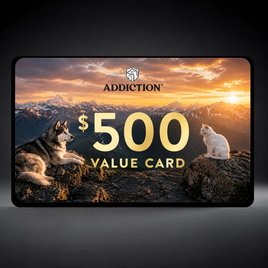 Addiction Value Card for Dog & Cat Products - Addiction Singapore