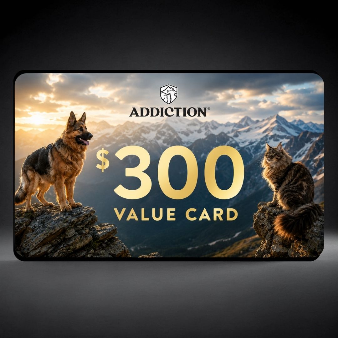 Addiction Value Card for Dog & Cat Products - Addiction Singapore