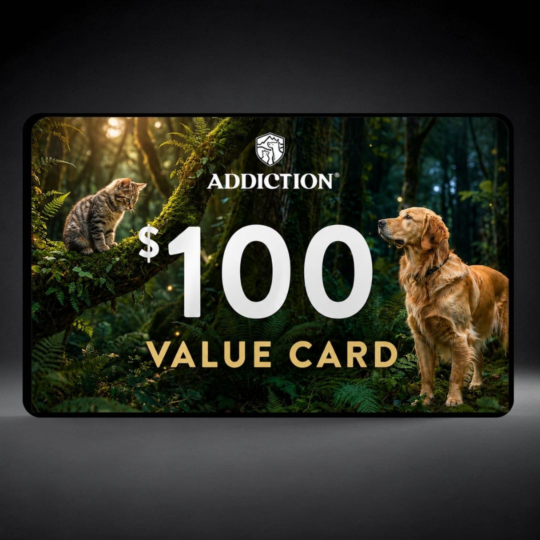 Addiction Value Card for Dog & Cat Products - Addiction Singapore
